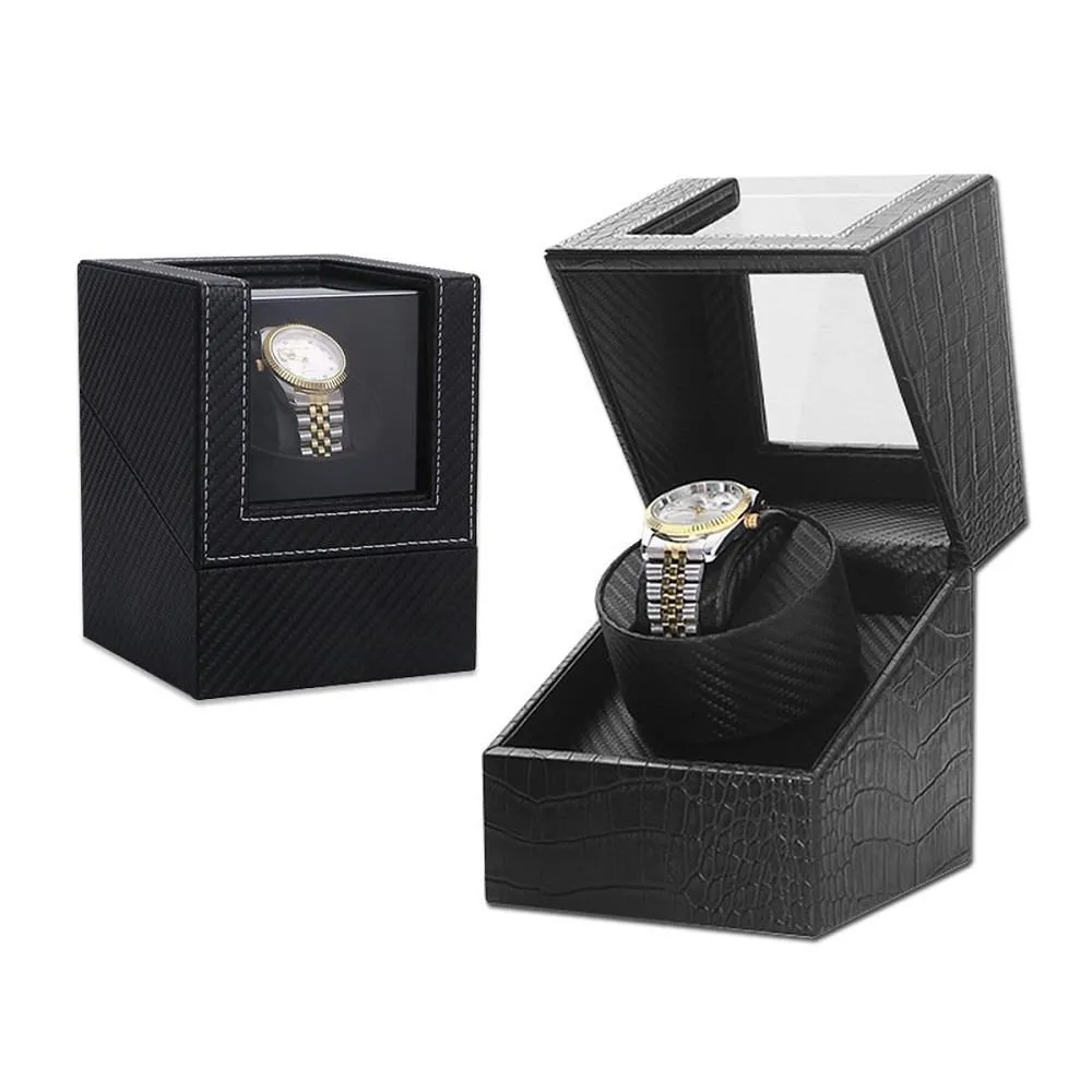 自動上鍊盒 機械錶盒 搖錶器 手錶收納 轉錶器 自動上鏈盒 轉錶器 自動旋轉手錶盒 靜音 晃錶盒 搖表盒 歷史價格詳細信息