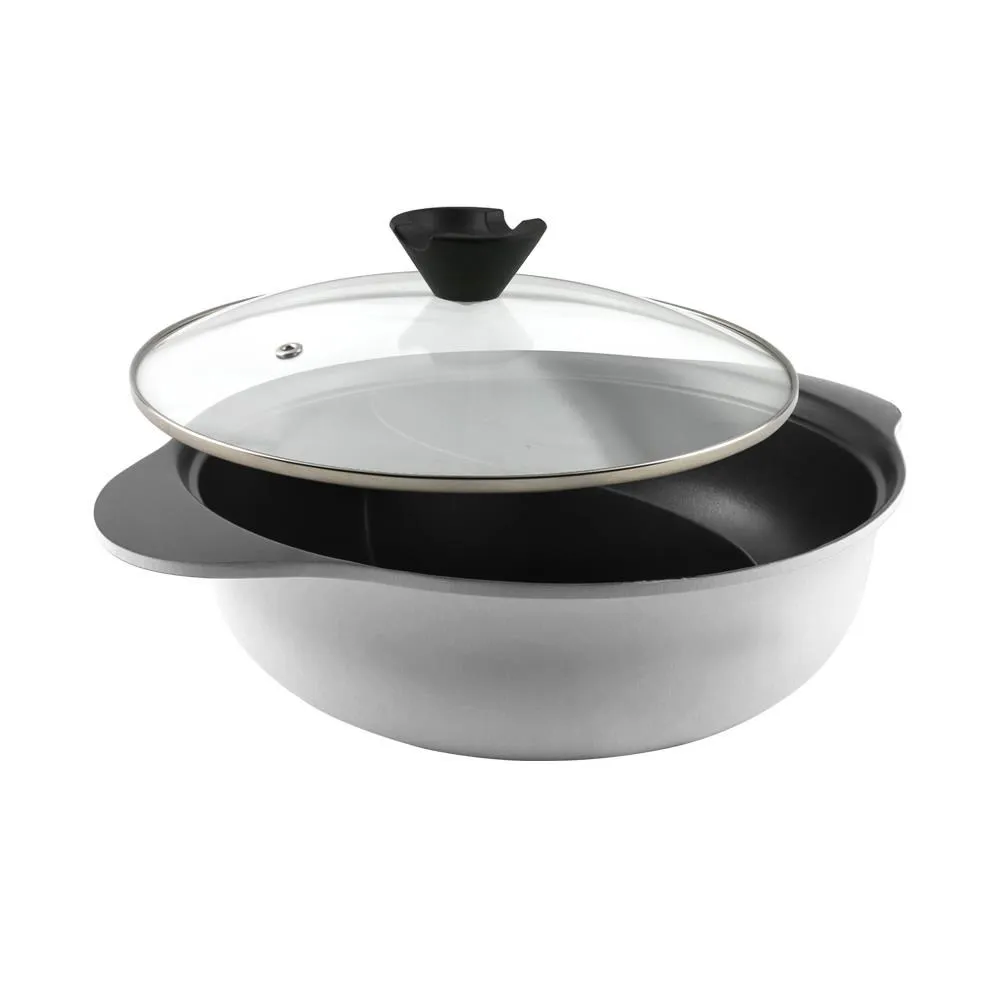 鴛鴦鍋 白鐵湯鍋 煮麵鍋 擺攤鍋   《白鐵製》 歷史價格詳細信息