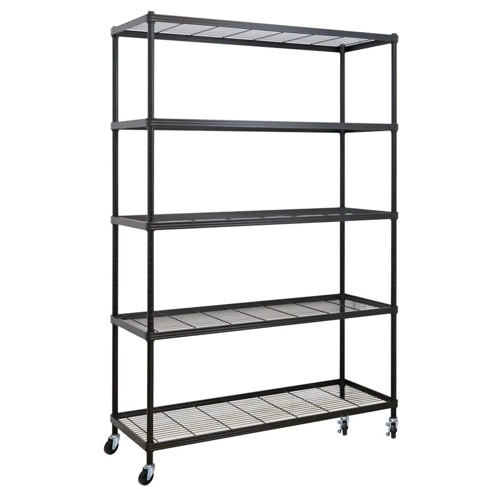 【居家cheaper】厚鐵框45X90X186CM五層推車 歷史價格詳細信息