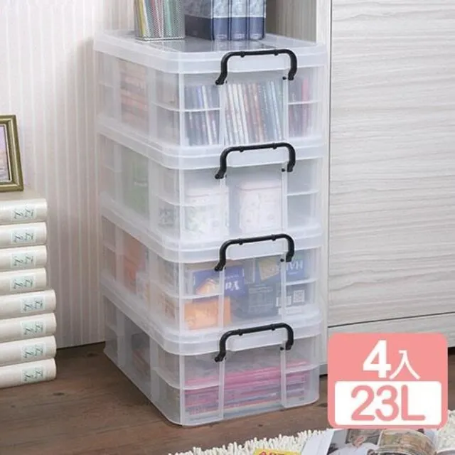 《真心良品》多功能掀蓋透明整理箱65L(2入) 歷史價格詳細信息