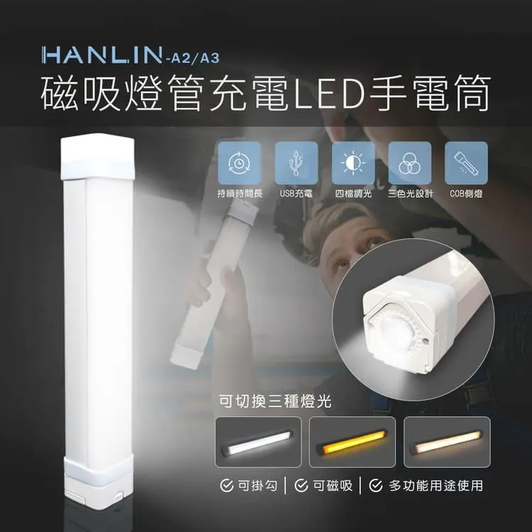 HANLIN-新磁吸強光手電筒工作燈 COB USB直充 歷史價格詳細信息