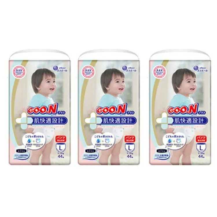 GOO.N 大王 境內版肌快適 褲型 紙尿褲/尿布 M-XL【宜兒樂】 歷史價格詳細信息