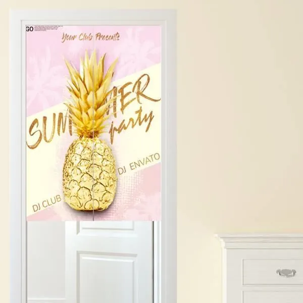 【Loviisa】單開 韓版風水簾 開運門簾 窗簾玄關棉麻 送伸縮桿風水簾(幻境鹿神) 歷史價格詳細信息