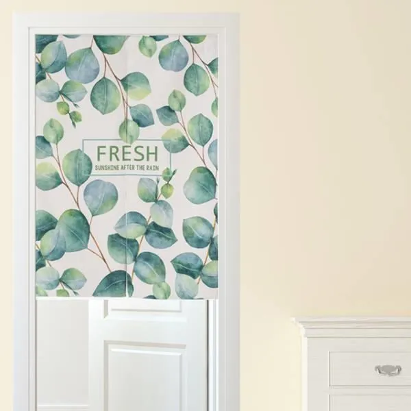 【Loviisa】單開 韓版風水簾 開運門簾 窗簾玄關棉麻 送伸縮桿風水簾(幻境鹿神) 歷史價格詳細信息