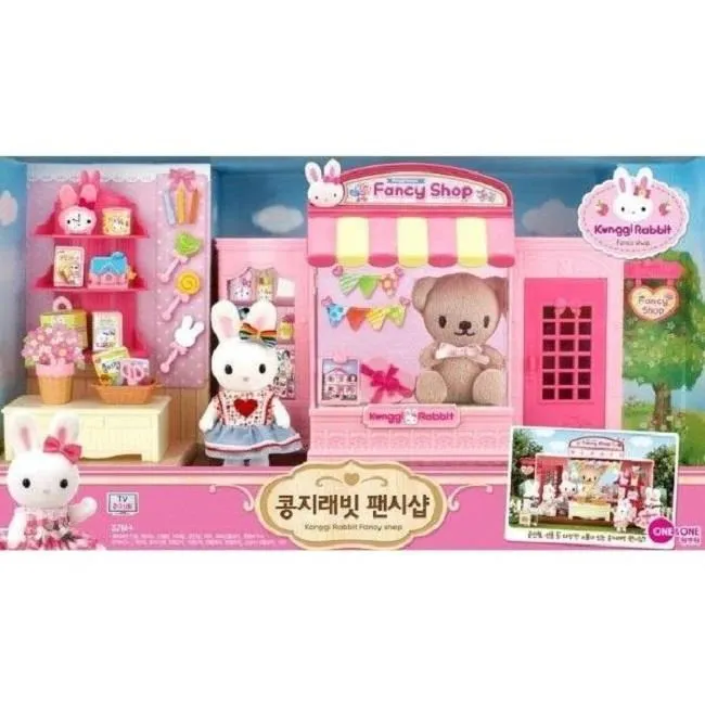 【兔寶家族 Konggi Rabbit】家庭公仔組(家家酒) KR09422 歷史價格詳細信息