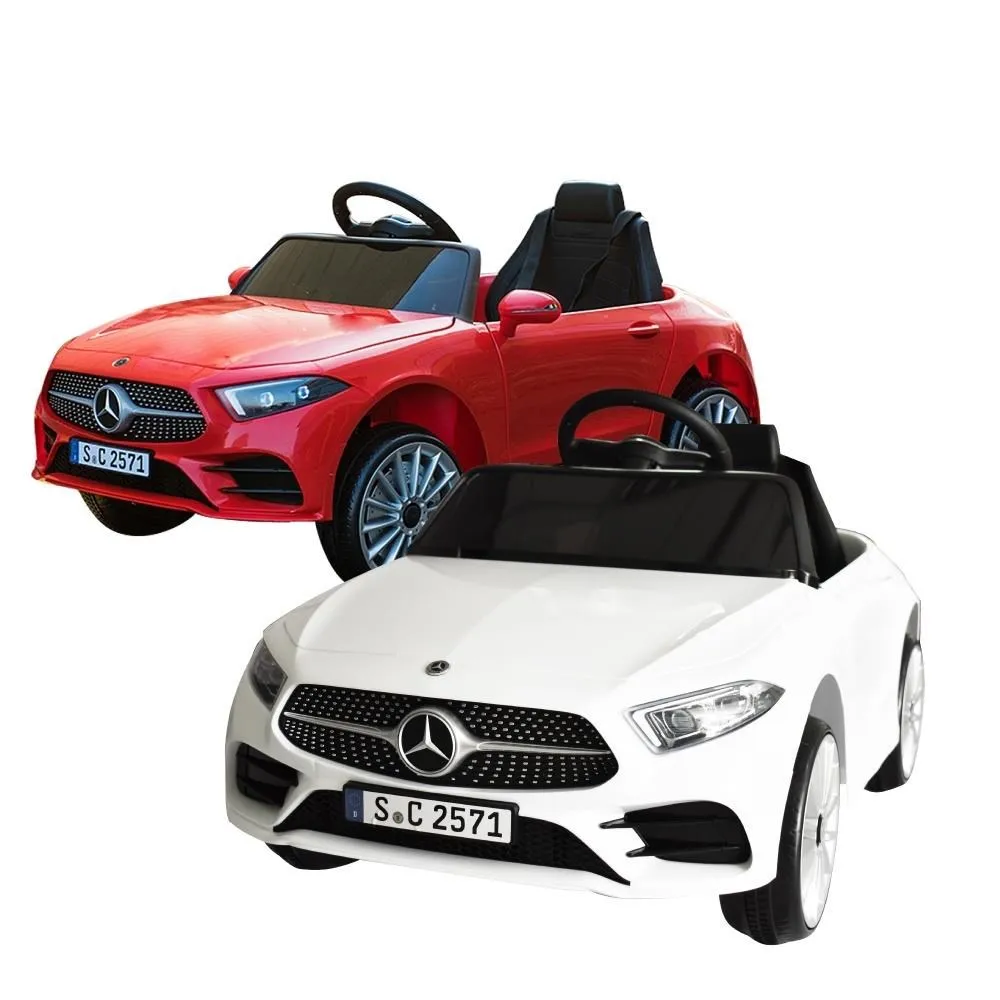 親親 CCTOY  原廠授權 賓士 AMG GT 雙驅動兒童電動車 (RT-2588 白紅藍三色)新品上市 歷史價格詳細信息