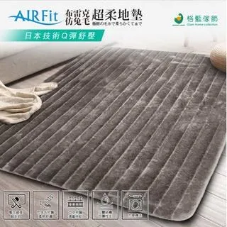 【格藍傢飾】布雷克仿兔毛超柔地毯 AIRFit氧活力 客廳茶几毯地墊臥室房間 歷史價格詳細信息