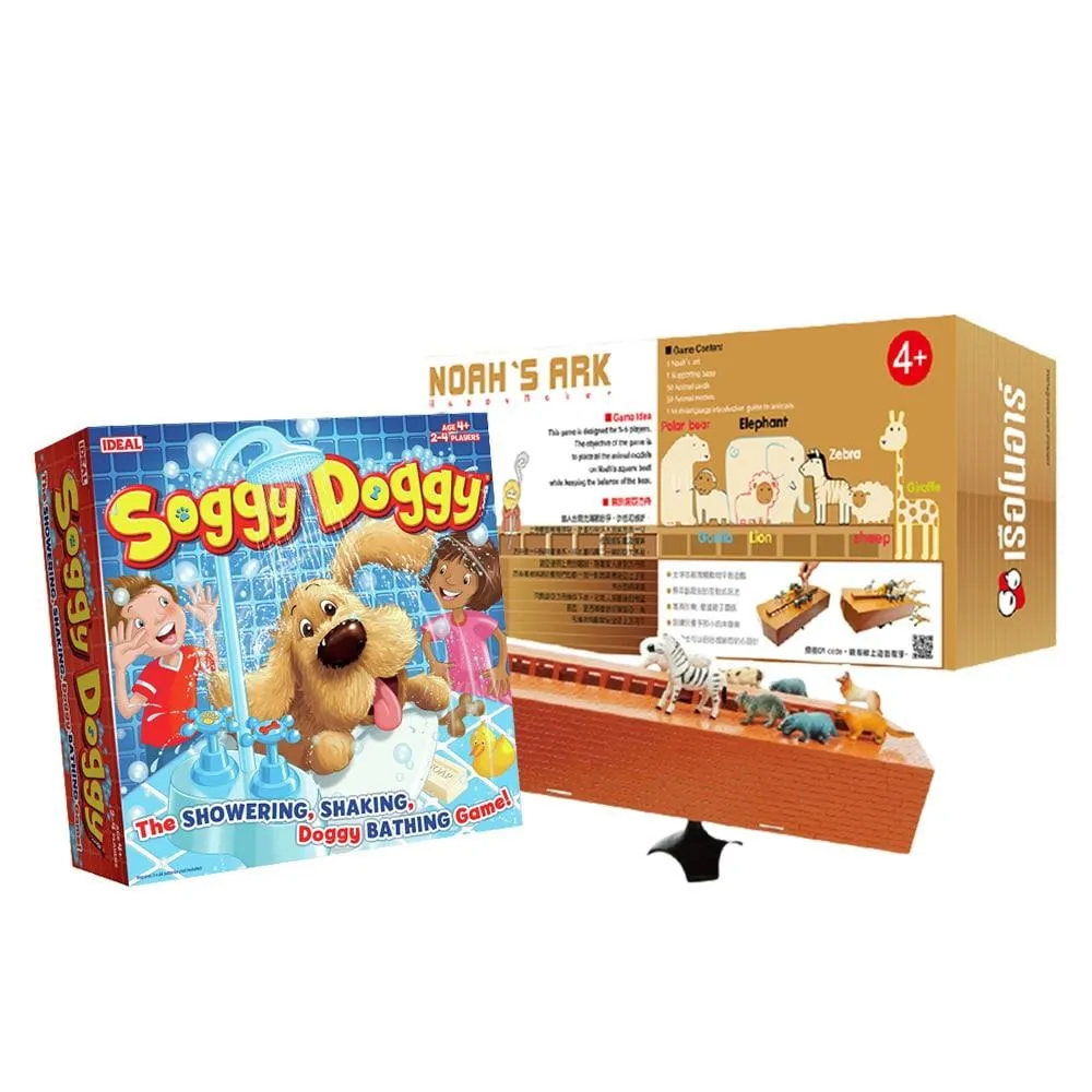 【桌遊超值組】諾亞方舟+爆漿大西瓜/噴水鯨魚/甩水狗狗(三選一) 歷史價格詳細信息