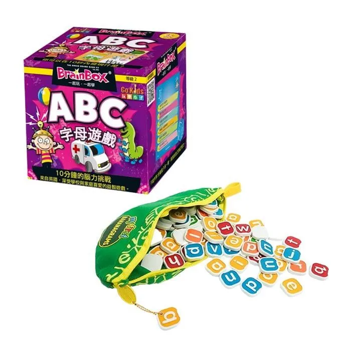 大腦益智盒 字母遊戲 BrainBox ABC 繁體中文版 高雄龐奇桌遊 歷史價格詳細信息