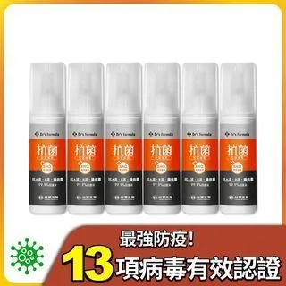 《台塑生醫》Dr's Formula 抗菌防護噴霧超超值組(1kg*6入+100g*6入) 歷史價格詳細信息