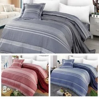 【FITNESS】精梳棉雙人被套-清新田園(2色任選) 歷史價格詳細信息