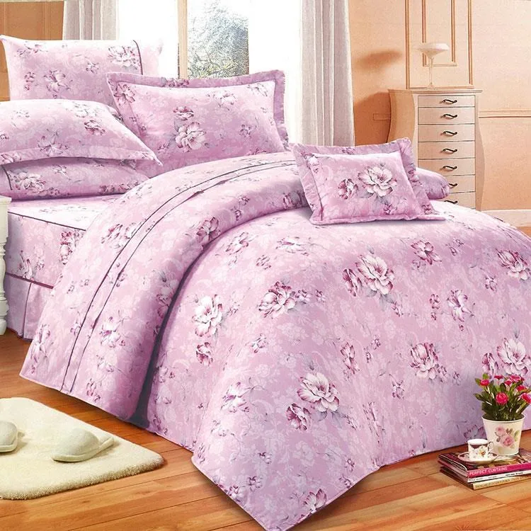 【Indian】純綿四件式雙人加大兩用被床包組-彩岸櫻粉-台灣製 歷史價格詳細信息