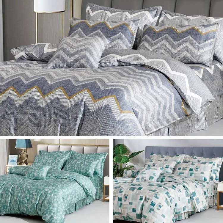 【Indian】100%純天絲雙人七件式床罩組-4款任選 歷史價格詳細信息