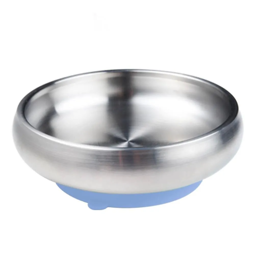 little.b 316雙層不鏽鋼寬口麥片吸盤碗-夢幻紫 學習餐具 歷史價格詳細信息