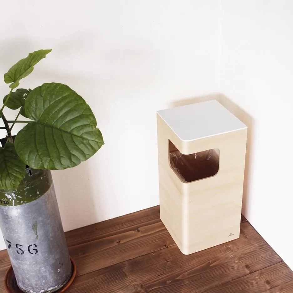 yamato japan 純手工木製摩登款小容量垃圾桶10L 歷史價格詳細信息