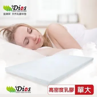 【迪奧斯】天然乳膠床墊 - 單人折疊床 3x6.2 尺 - 高  7.5 公分 歷史價格詳細信息