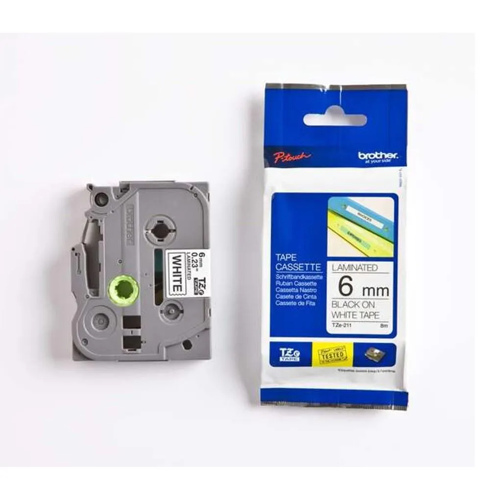 兄弟標準覆膜標籤機色帶tze-231不乾膠線纜網線標籤列印紙631 歷史價格詳細信息