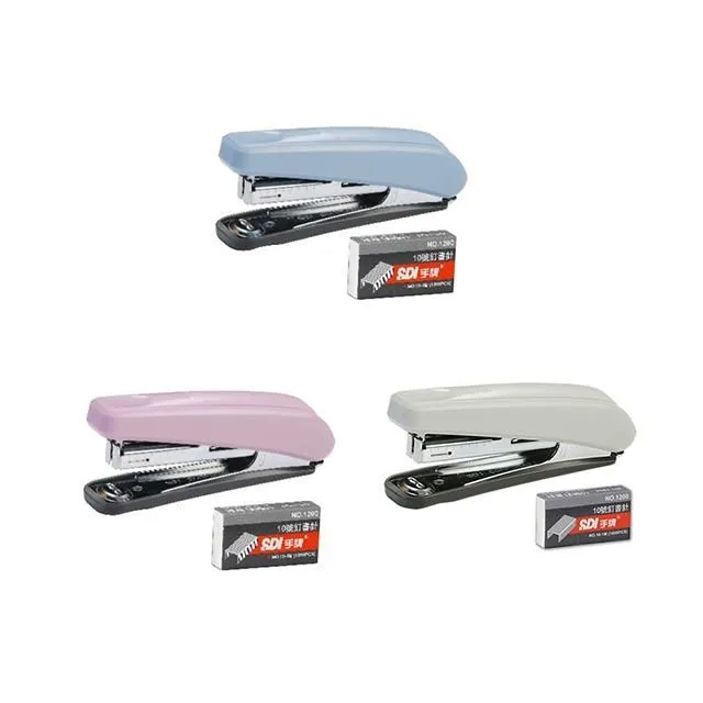SDI 手牌 10號 圓潤實用型 訂書機 釘書機 (顏色隨機出貨)【金玉堂文具】 歷史價格詳細信息