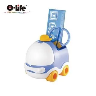 【O-Life】造型置物收納盒(可愛汽車造型 筆筒 學童 文具收納盒 安全文具 桌面收納 禮物) 歷史價格詳細信息