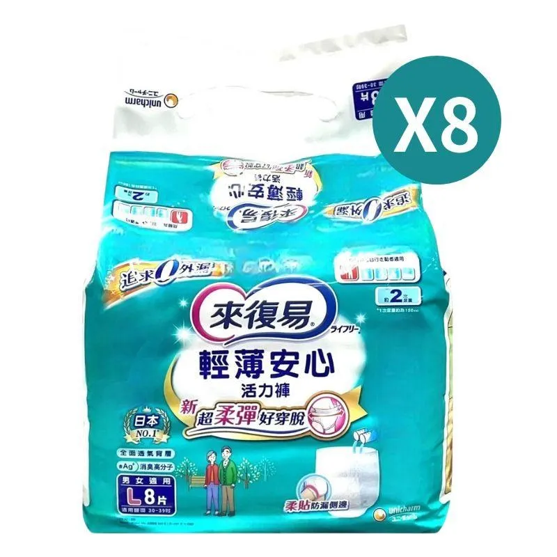 來復易 輕薄活力褲-M號(18片/包)[大買家] 歷史價格詳細信息