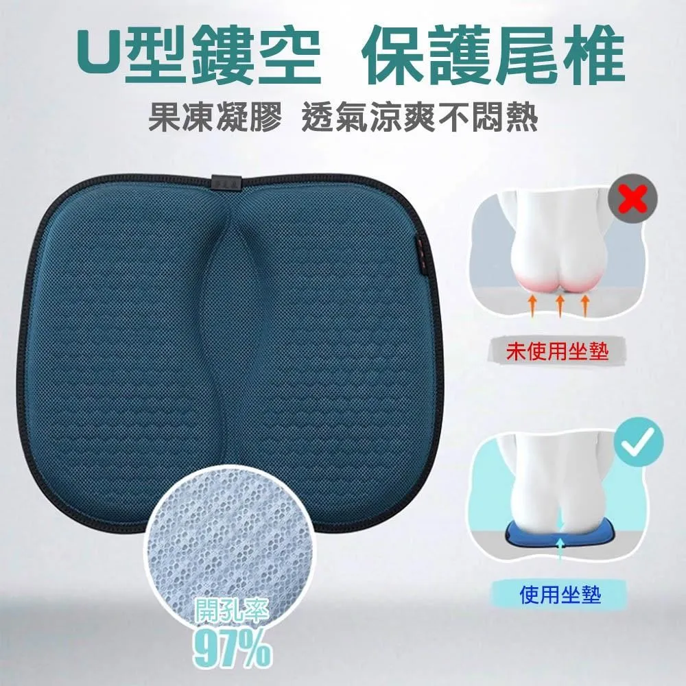 【心靈捕手嚴選】紓壓減壓坐墊 透氣涼感坐墊 辦公椅墊 (最新涼感果凍坐墊) 價格比較,價格查詢,歷史價格詳細信息
