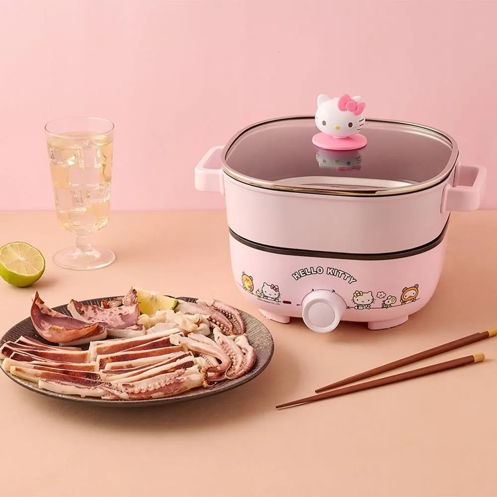 HELLO KITTY 多功能分離式3L料理鍋(2色可選) KT-EP02 歷史價格詳細信息