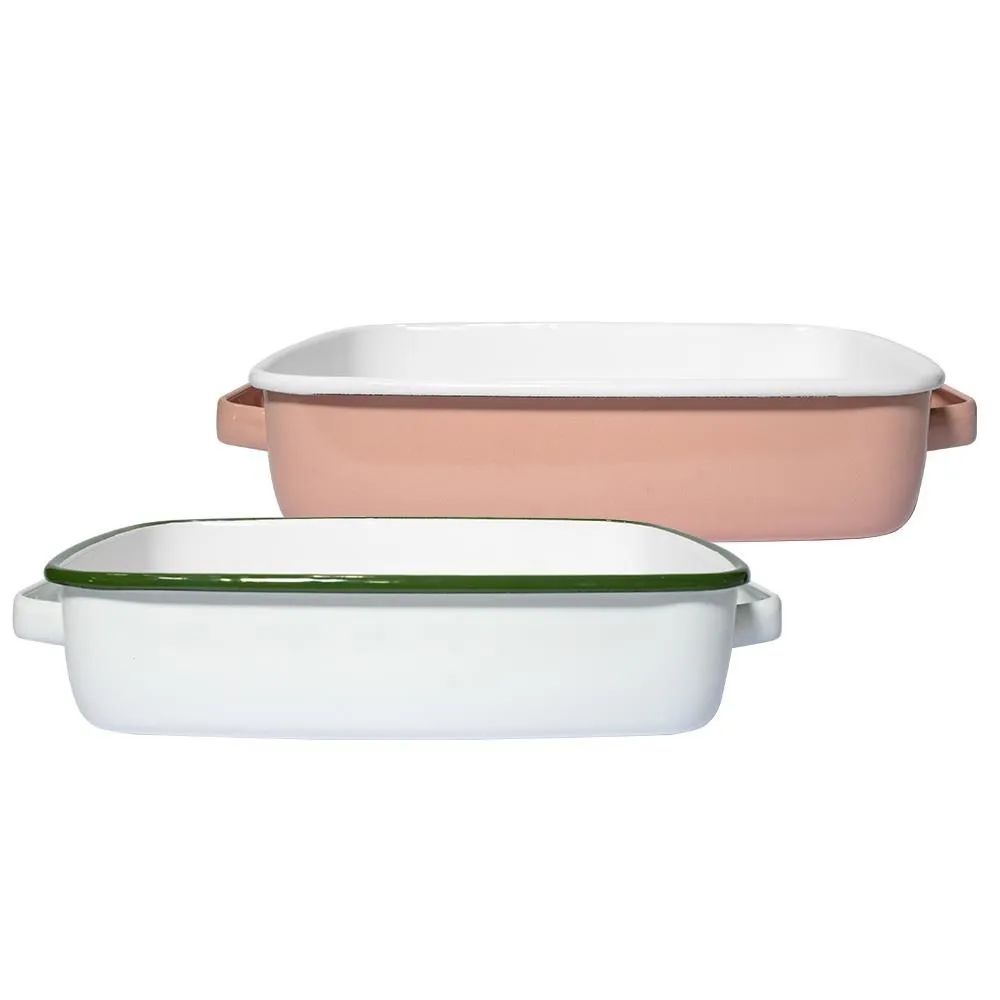 【FUJIHORO 富士琺瑯】雙耳琺瑯烘焙保鮮盒方型1.8L(A)-白(橄欖綠) 歷史價格詳細信息