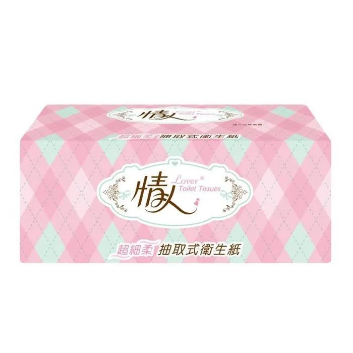 情人 抽取式衛生紙(100抽x20包x3串/箱) 歷史價格詳細信息