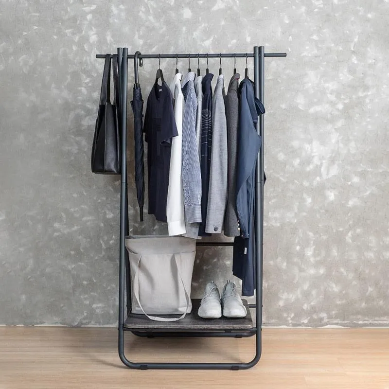 立格扉Ligfe 工業風北歐風衣帽層架 掛衣架 層架 二色可選 歷史價格詳細信息