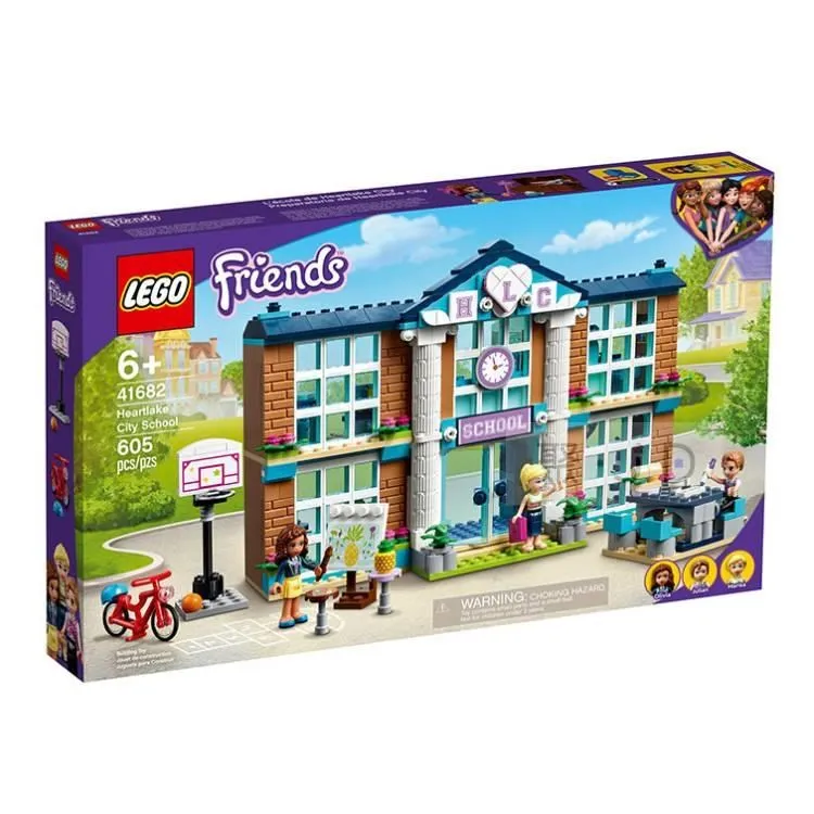 樂高LEGO FRIENDS 心湖城學校 玩具e哥 41682 歷史價格詳細信息