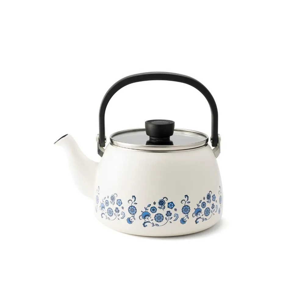 【FUJIHORO 富士琺瑯】Memories 14cm圓形琺瑯保鮮盒-復刻小藍花 歷史價格詳細信息