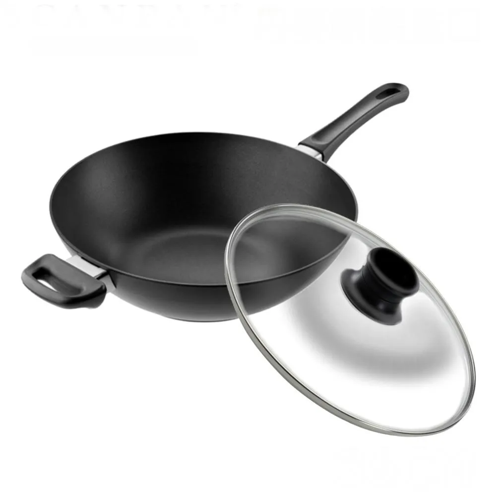 【Scanpan】 經典超鈦磨+ 32cm低身不沾平底鍋（無蓋／烤箱可用） 贈 高級櫸木木鏟 歷史價格詳細信息