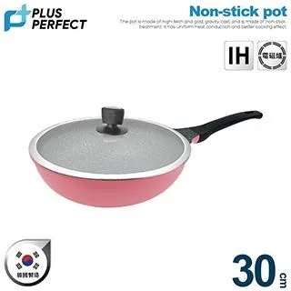 【PERFECT 理想】韓國晶鑽不沾炒鍋(無蓋)+品味日式不沾平煎鍋超值組 歷史價格詳細信息