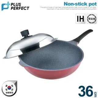 【PERFECT 理想】韓國晶鑽不沾炒鍋(無蓋)+品味日式不沾平煎鍋超值組 歷史價格詳細信息