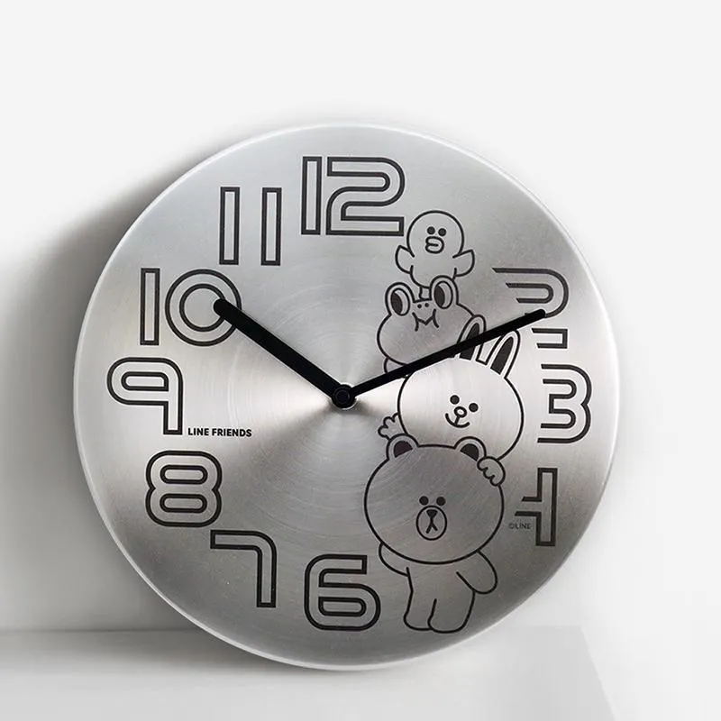 【CarryPlus】官方授權 LINE FRIENDS-熊大想太多掛鐘靜音時鐘 歷史價格詳細信息