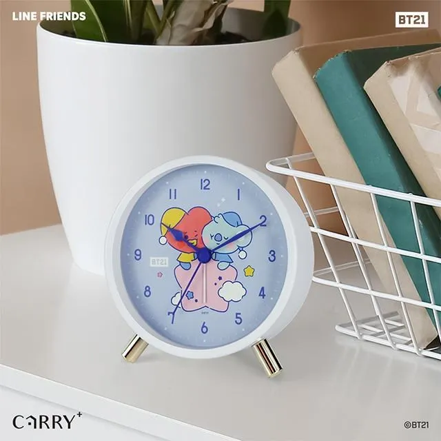 【CarryPlus】BT21做瑜珈 實木靜音時鐘掛鐘 歷史價格詳細信息