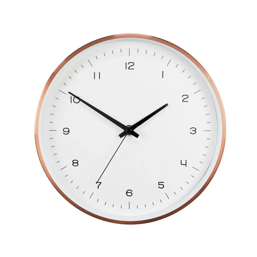 【CarryPlus】8吋雅典曲面玻璃掛鐘-白色 歷史價格詳細信息