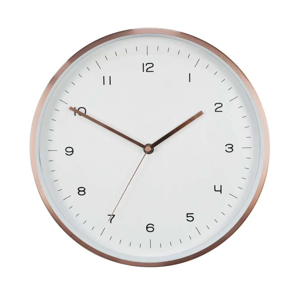 【CarryPlus】8吋雅典曲面玻璃掛鐘-白色 歷史價格詳細信息