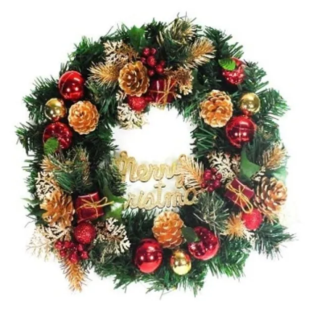 聖誕花圈 幼稚園 教會 櫥窗 咖啡廳 擺飾 聖誕樹 超取只能一個 耶誕夜 耶誕城 耶誕活動【聖誕特區】 歷史價格詳細信息