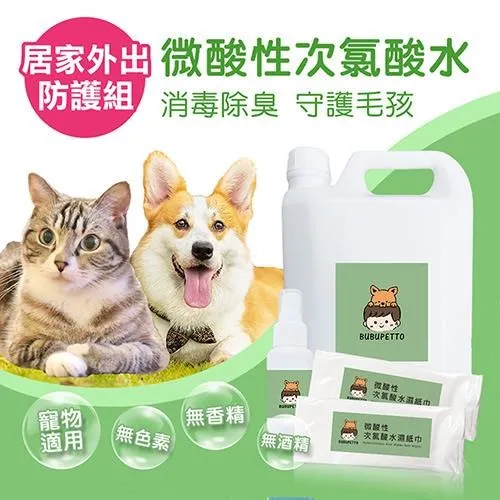 BUBUPETTO-毛小孩次氯酸水居家外出守護組-次氯酸水濕紙巾+毛小孩守護組 歷史價格詳細信息