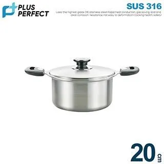 極緻316七層複合金湯鍋-18cm單把附蓋-台灣製造-《PERFECT 理想》 歷史價格詳細信息