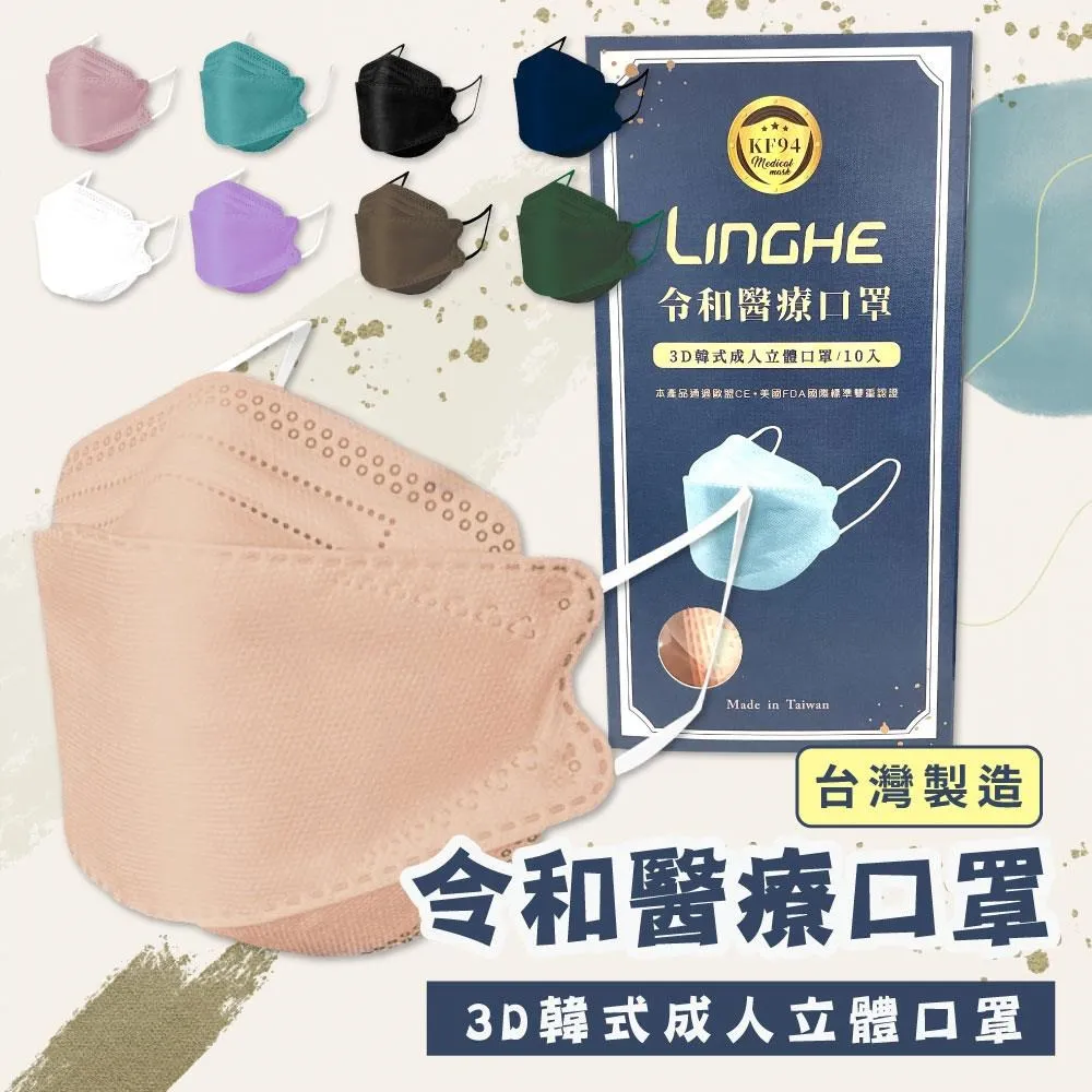 令和醫療3D韓式兒童立體口罩多種顏色任選x2盒(10入/盒) 歷史價格詳細信息