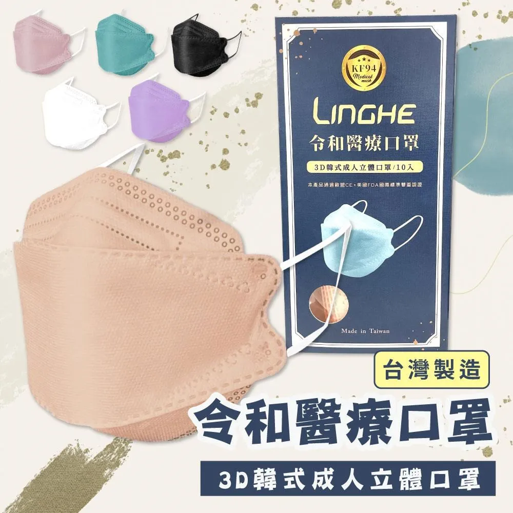 令和醫療3D韓式兒童立體口罩多種顏色任選x2盒(10入/盒) 歷史價格詳細信息