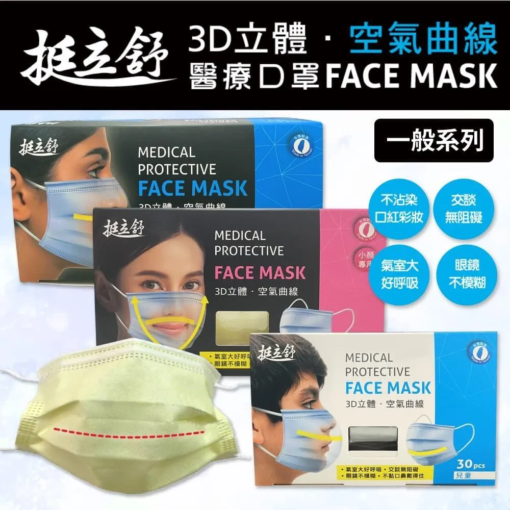 挺立舒 3D立體支撐型醫療口罩 成人口罩 大童口罩 台灣製 歷史價格詳細信息