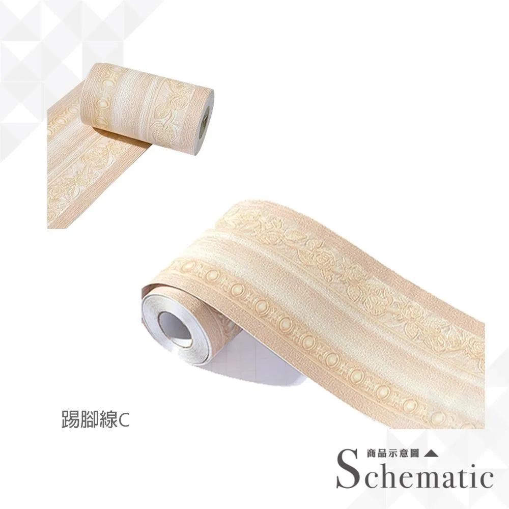 歐風加厚款踢腳線 A款二入 踢腳板 腰線貼 歷史價格詳細信息