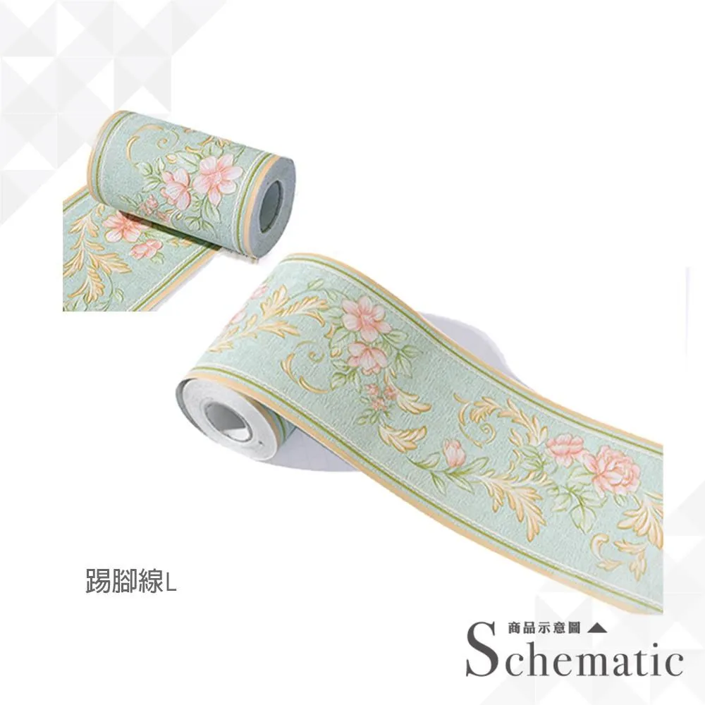 歐風加厚款踢腳線 A款二入 踢腳板 腰線貼 歷史價格詳細信息