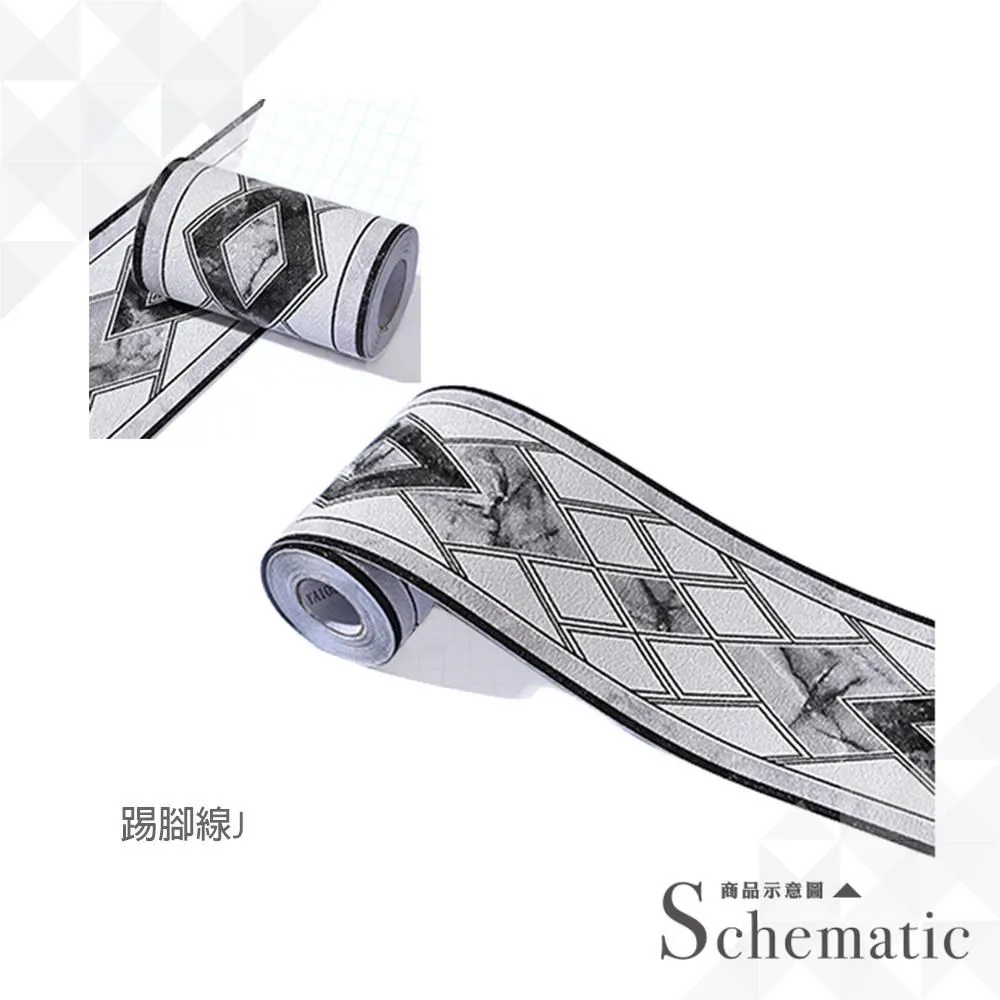 歐風加厚款踢腳線 A款二入 踢腳板 腰線貼 歷史價格詳細信息