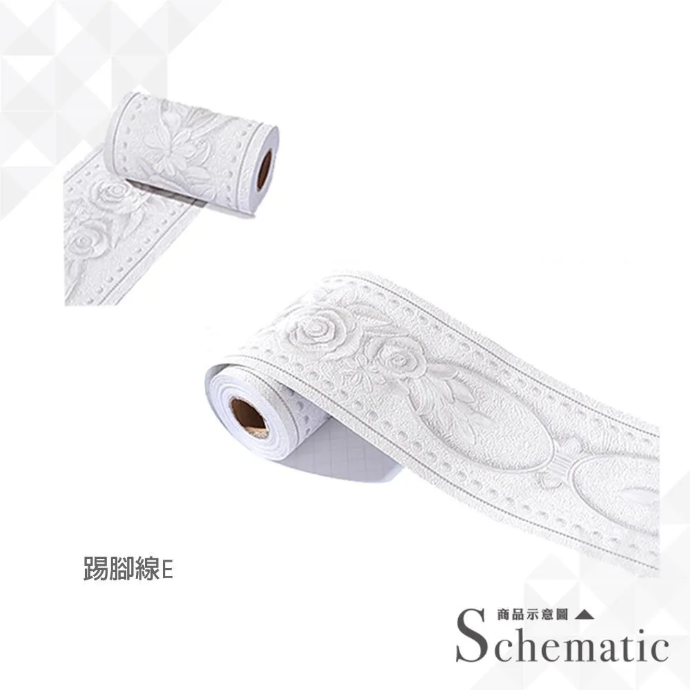 歐風加厚款踢腳線 A款二入 踢腳板 腰線貼 歷史價格詳細信息