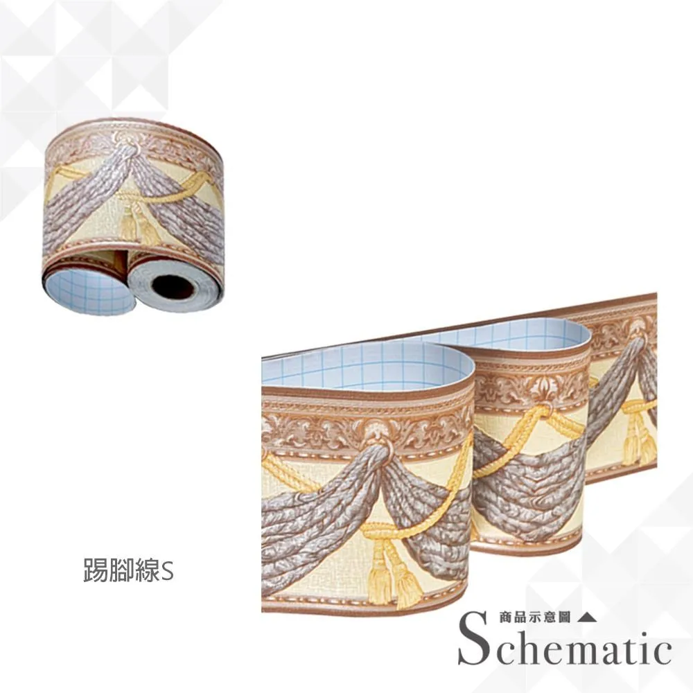 歐風加厚款踢腳線 A款二入 踢腳板 腰線貼 歷史價格詳細信息