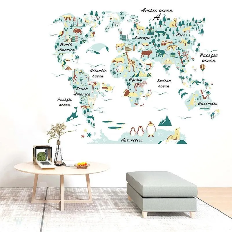 無痕設計防水壁貼 北歐 可愛 動物 大象 小鹿 9307 歷史價格詳細信息